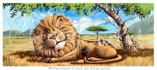 cheekybucket lion,childrens lion wall art,colourful kids prints,bedroom wall art,decorative kids animal prints